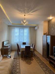 Rent, new building, 3 room, 91 m², Baku, Yasamal r, 20 yanvar m.
