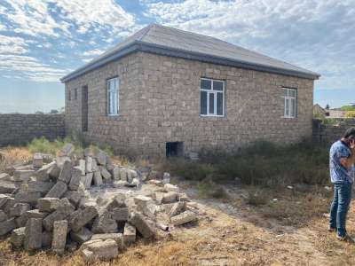 Satılır, həyət evi / bağ, 4 otaqlı, 120 m², Bakı, Xəzər r, Binə q.