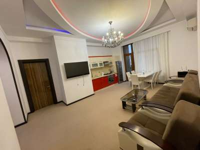 Rent, new building, 3 room, 100 m², Baku, Nasimi r, 28 may m.