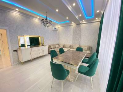 Rent, new building, 3 room, 120 m², Baku, Nasimi r, 28 may m.