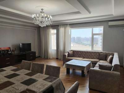Rent, new building, 3 room, 150 m², Baku, Narimanov r.