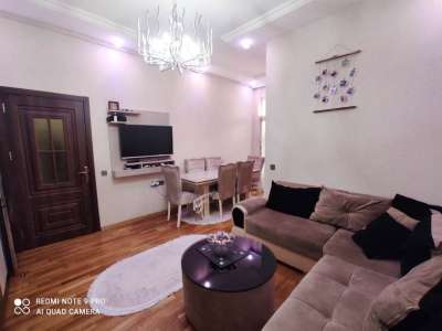 Sale, new building, 2 room, 53 m², Baku, Nizami r, Gara Garayev m.
