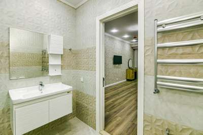 Rent, new building, 3 room, 140 m², Baku, Khatai r, White city d.