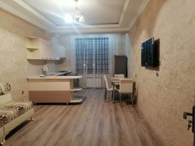 Rent, new building, 2 room, 70 m², Baku, Khatai r, Hazi Aslanov m.