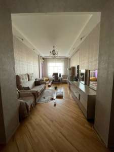 Rent, new building, 3 room, 125 m², Baku, Yasamal r, Inshaatchilar m.