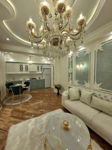Sale, new building, 2 room, 77 m², Baku, Khatai r, Hazi Aslanov d.